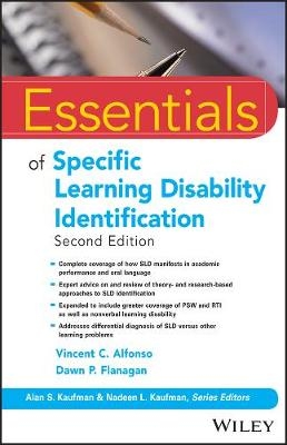 Essentials of Specific Learning Disability Identification - Vincent C. Alfonso, Dawn P. Flanagan