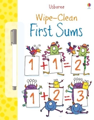 Wipe-Clean First Sums - Jessica Greenwell