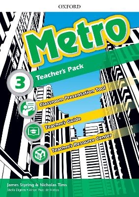 Metro: Level 3: Teacher's Pack - Nicholas Tims, James Styring