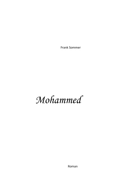 Mohammed - Frank Sommer