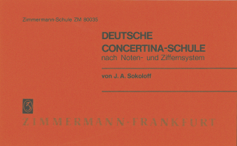 Deutsche Concertina-Schule - J. A. Sokolóff