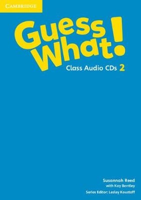 Guess What! Level 2 Class Audio CDs (3) Spanish Edition - Susannah Reed