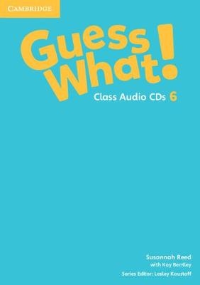 Guess What! Level 6 Class Audio CDs (3) Spanish Edition - Susannah Reed