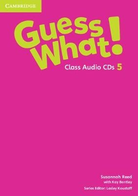 Guess What! Level 5 Class Audio CDs (3) Spanish Edition - Susannah Reed