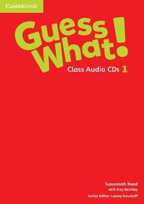 Guess What! Level 1 Class Audio CDs (3) Spanish Edition - Susannah Reed