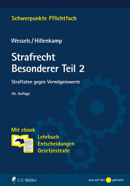 Strafrecht Besonderer Teil/2 - Johannes Wessels, Thomas Hillenkamp