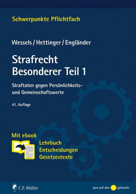 Strafrecht Besonderer Teil / 1 - Johannes Wessels, Michael Hettinger, Armin Engländer