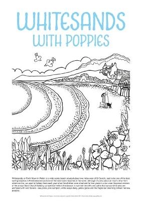 Helen Elliott Poster: Whitesands with Poppies - Helen Elliott