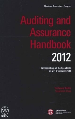 Chartered Accountants Auditing & Assurance Handbook 2012 + Cloud 9 Pty Ltd and Audit Case Study Revised Edition -  ICAA