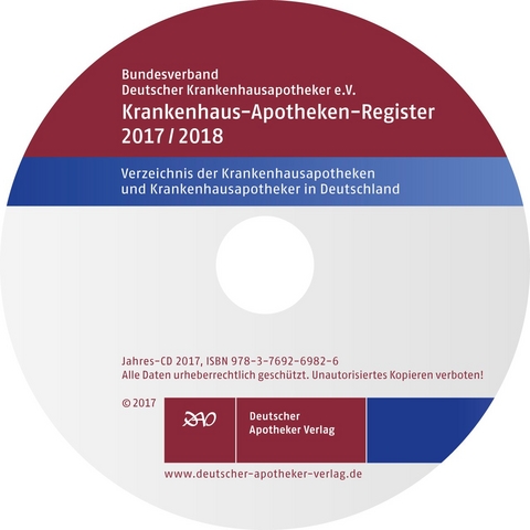 Krankenhaus-Apotheken-Register 2017/2018