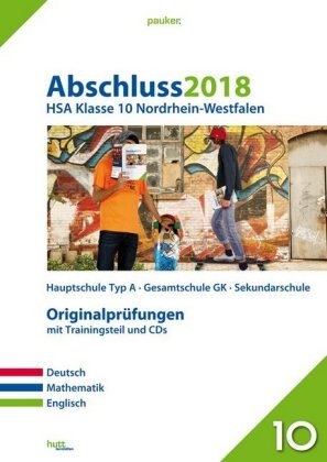 Abschluss 2018 - Hauptschulabschluss Klasse 10 Nordrhein-Westfalen