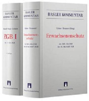 Basler Kommentar Zivilgesetzbuch I  (Art. 1-456 ZGB) + Aktualisierungsband Erwachsenenschutzrecht - Regina Aebi-Müller, Kurt Affolter, Christoph Auer, Piera Beretta, Yvo Biderbost, Margrith Bigler-Eggenberger, Peter Breitschmid, Roland Bühler, Thomas Eichenberger, Mario Etzensberger, Rolando Forni, Thomas Geiser, Andreas Girsberger, Urs Gloor, Harold Grüninger, Markus Guggenbühl, Albert Guler, Christoph Häfeli, Peter Hänseler, Heinz Hausheer, Anton Heini, Helmut Henkel, Heinrich Honsell, Claire Huguenin, Bruno Huwiler, Bernhard Isenring, Martin A. Kessler, Theres Kohler, Thomas Koller, Ernst Langenegger, Flavio Lardelli, Urs Lehmann, Audrey Leuba Orler, Christoph Leuenberger, Adolf Lüchinger, Michèle Marti, Andreas Meili, Michel Montini, Giorgio Piatti, Ruth Reusser, Alexandra Rumo-Jungo, Urs Scherrer, Hermann Schmid, Matthias Schwaibold, Ivo Schwander, Ingeborg Schwenzer, Annette Spycher, Daniel Staehelin, Daniel Steck, Benno Studer, Urs Vogel, Hermann Walser, Sabine Wyss, Daniel Girsberger, Franz Hasenböhler, Willi Heussler, Caterina Nägeli, Andrea Opel, Hans Schmid-Hüppi