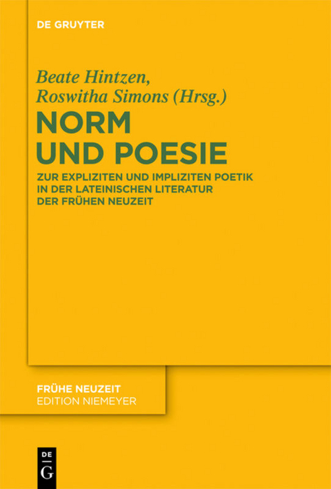 Norm und Poesie - 