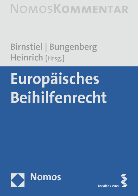 Europäisches Beihilfenrecht - 