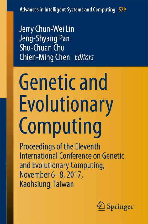 Genetic and Evolutionary Computing - 