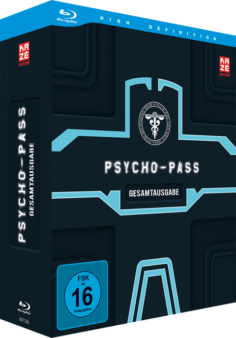 Psycho Pass - 1. Staffel - Gesamtausgabe - Blu-ray Box (4 Blu-rays) - Naoyoshi Shiotani Urobuchi  Gen