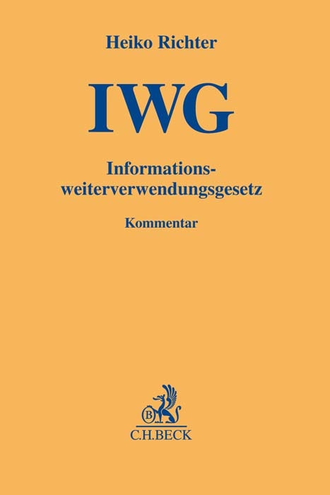 Informationsweiterverwendungsgesetz - Heiko Richter