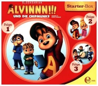 Alvinnn!!! und die Chipmunks - Starter-Box. Box.1, 3 Audio-CDs