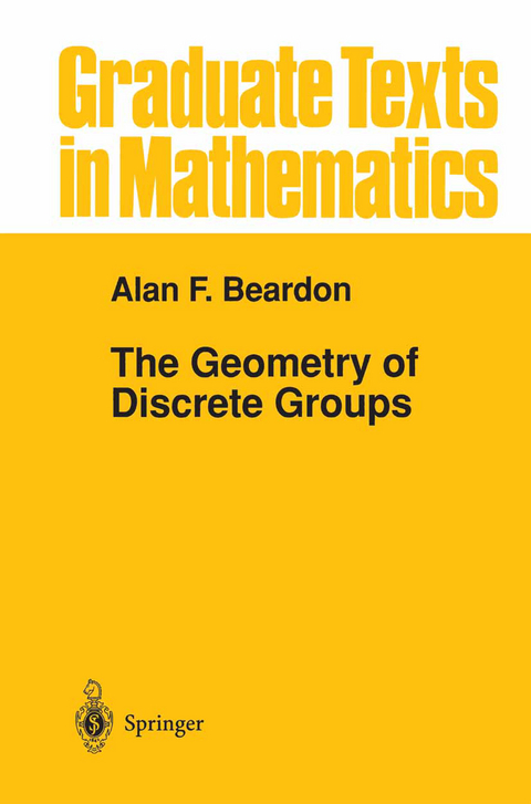 The Geometry of Discrete Groups - Alan F. Beardon