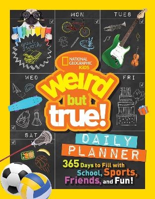 Weird But True! Daily Planner -  National Geographic Kids
