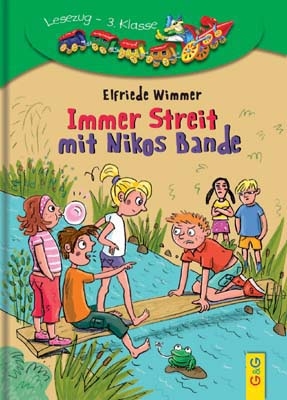 LESEZUG/3. Klasse: Immer Streit mit Nikos Bande - Elfriede Wimmer