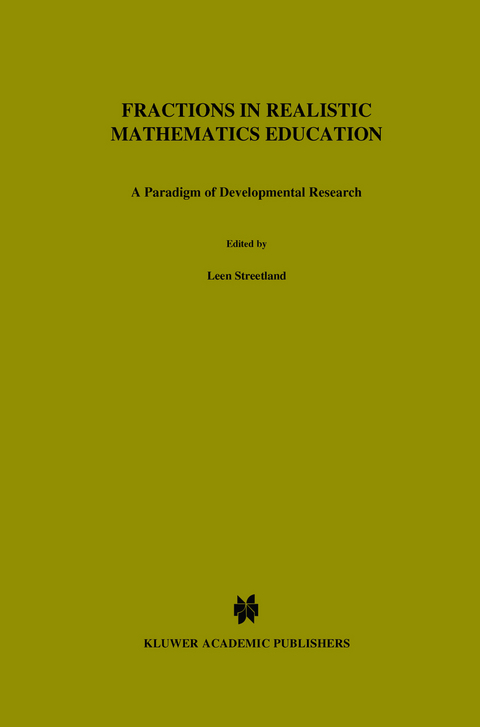 Fractions in Realistic Mathematics Education - Leen Streefland