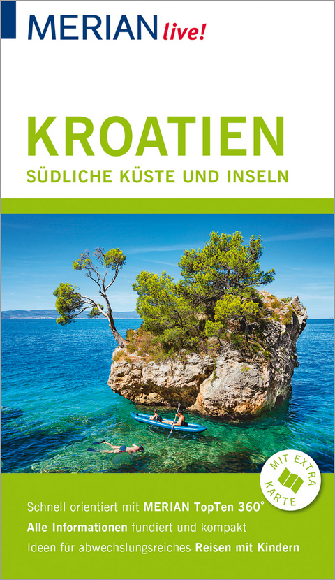 MERIAN live! Reiseführer Kroatien Südliche Küste und Inseln - Harald Klöcker