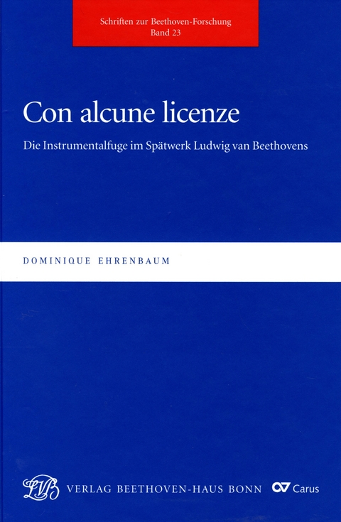 Con alcune licenze - Dominique Ehrenbaum