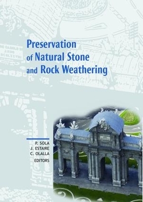 Preservation of Natural Stone and Rock Weathering - 