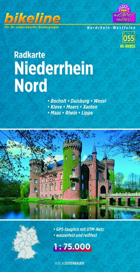 Radkarte Niederrhein Nord (RK-NRW03) - 