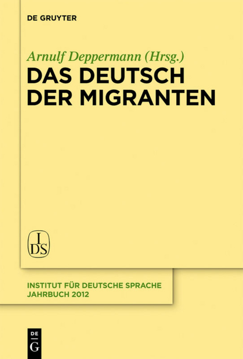 Das Deutsch der Migranten - 