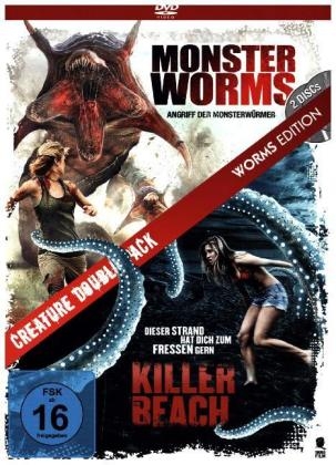 Worm Edition: Monster Worms & Killer Beach, 1 DVD