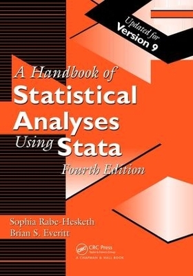 Handbook of Statistical Analyses Using Stata - Brian S. Everitt, Sophia Rabe-Hesketh