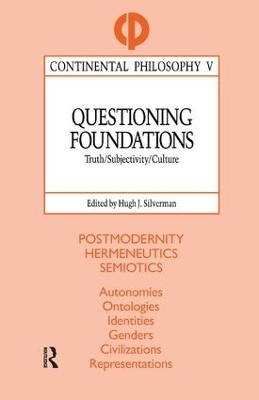 Questioning Foundations - 