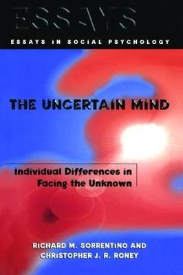 The Uncertain Mind - Richard M. Sorrentino