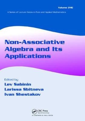Non-Associative Algebra and Its Applications - 