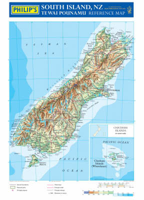 Philip's Reference Map: New Zealand South Island