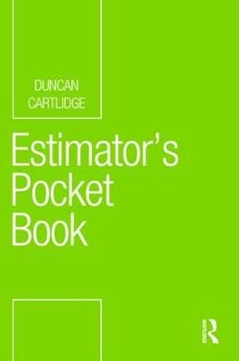 Estimator's Pocket Book - Duncan Cartlidge