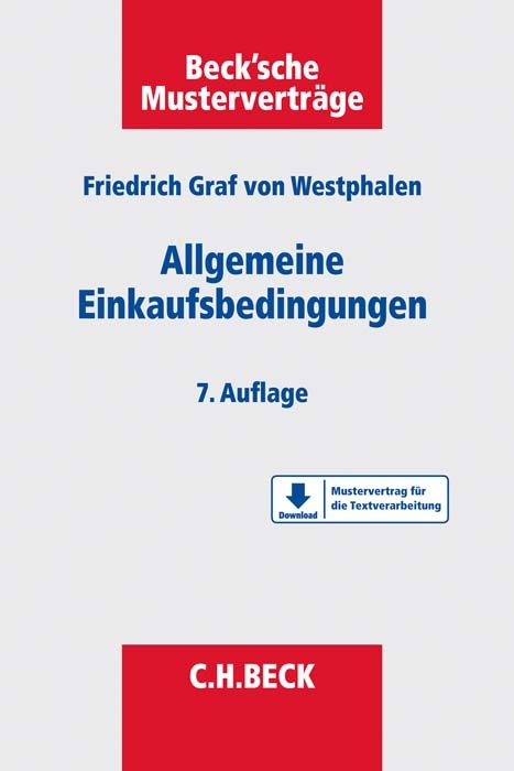 Allgemeine Einkaufsbedingungen - Friedrich Graf von Westphalen