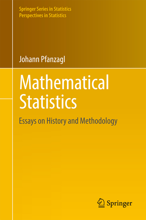 Mathematical Statistics - Johann Pfanzagl