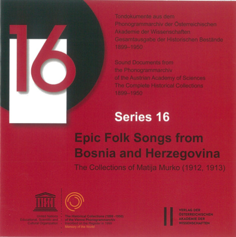 Epic Folk Songs from Bosnia and Herzegovina - 