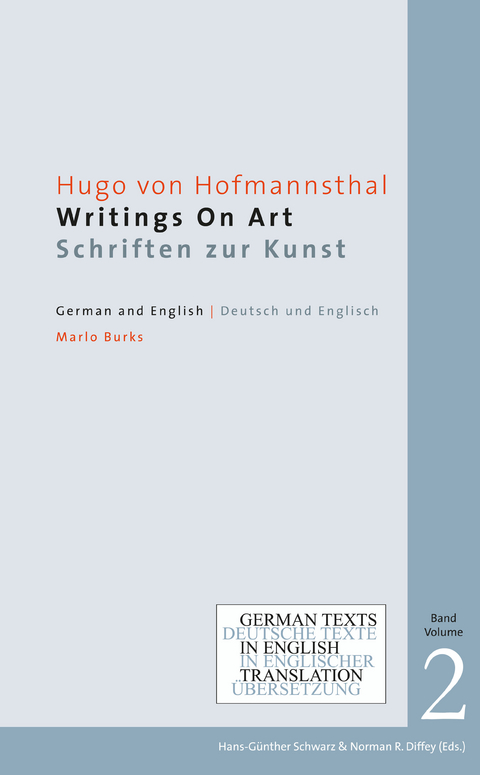 Hugo von Hofmannsthal: Writings on Art / Schriften zur Kunst - 