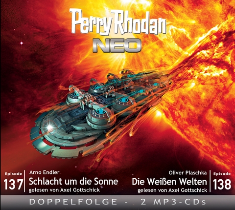 Perry Rhodan NEO MP3 Doppel-CD Folgen 137 + 138 - Arndt Endler, Oliver Plaschka