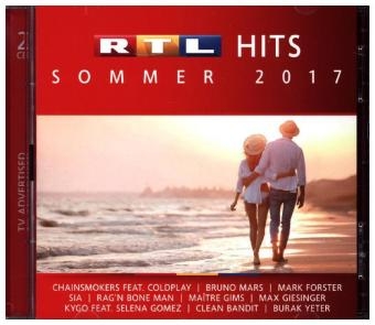 RTL HITS Sommer 2017, 2 Audio-CDs -  Various