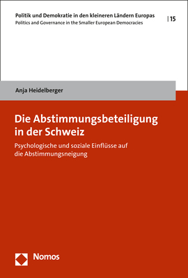 Die Abstimmungsbeteiligung in der Schweiz - Anja Heidelberger