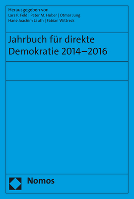 Jahrbuch für direkte Demokratie 2014-2016 - 