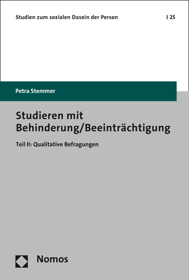 Studieren mit Behinderung/Beeinträchtigung - Petra Stemmer