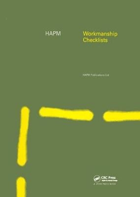 HAPM Workmanship Checklists -  Construction Audit Ltd.