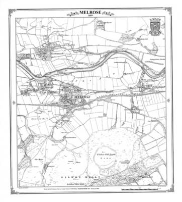 Melrose 1859 Heritage Cartography Victorian Town Map - Peter J. Adams
