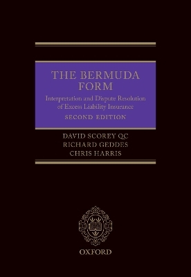 The Bermuda Form - David Scorey QC, Richard Geddes, Chris Harris